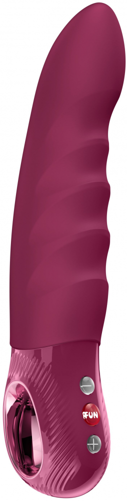 Пульсатор рельефный "Fun Factory Stronic Deep" бордо 